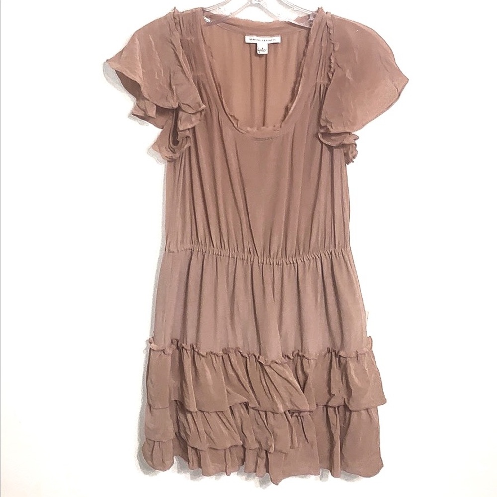 Banana Republic Short Sleeve Ruffle Classy Dress